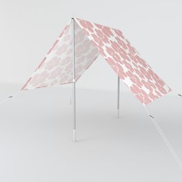Flower Pattern - Pink and White Sun Shade