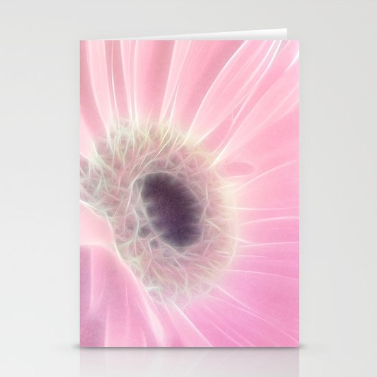 Gerbera in Pink Stationery Cards
