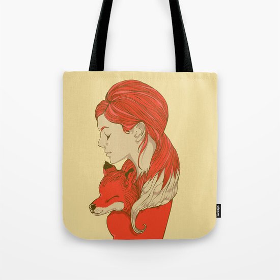 Lady Fox Tote Bag