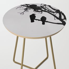 Crows before storm Side Table