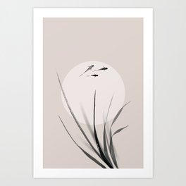 Abstract Study 012 Tranquility Art Print