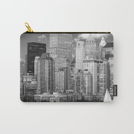 Manhattan in Black & White (New York, NY, USA) Carry-All Pouch