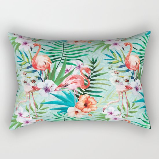 Tropical Summer #8 Rectangular Pillow