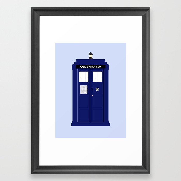 TARDIS Framed Art Print