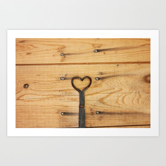 Love is All Around Us Art Print