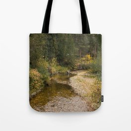 Autumn Creek Tote Bag