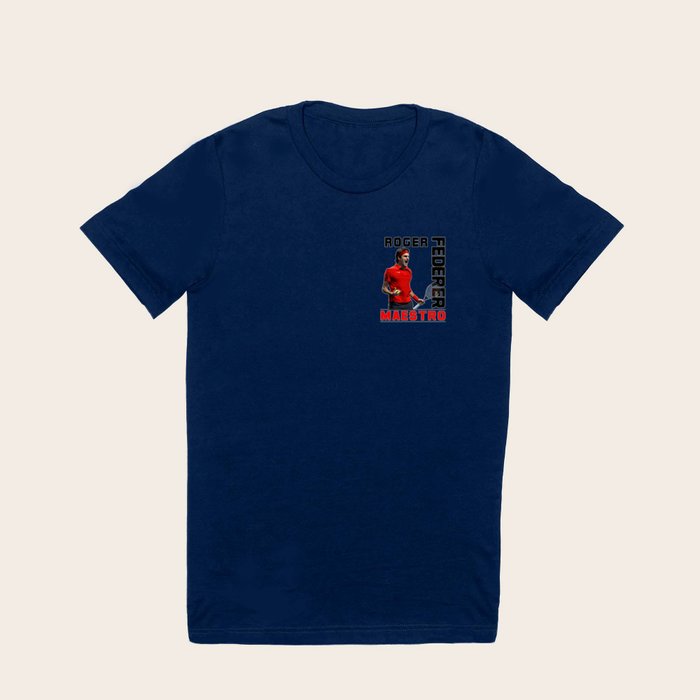 Roger Federer Maestro T Shirt by Artsfan Society6