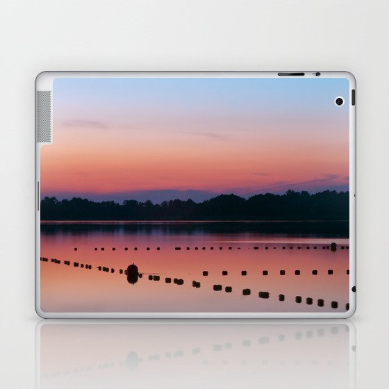 Beautiful sunset over the lake #3 Laptop & iPad Skin