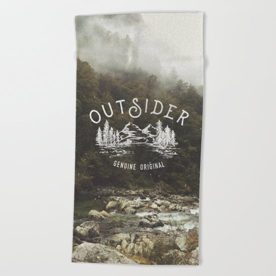 Outsider Beach Towel
