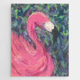 Acrylic Flamingo Jigsaw Puzzle