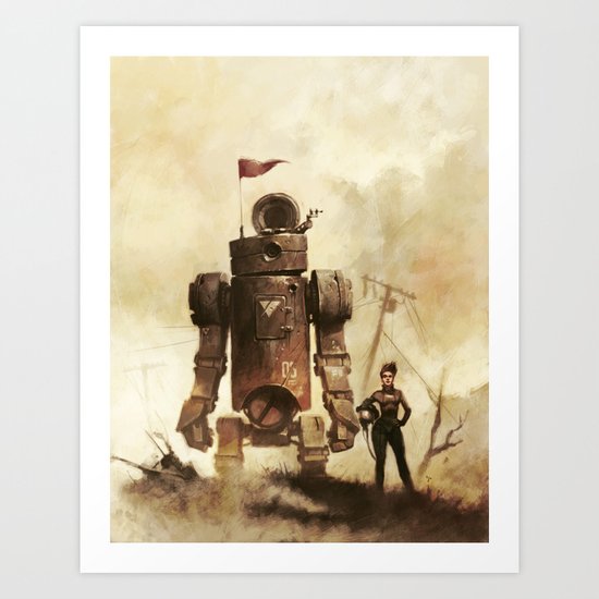 boiler Art Print