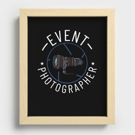 Event Photography Camera Beginner Photographer Recessed Framed Print