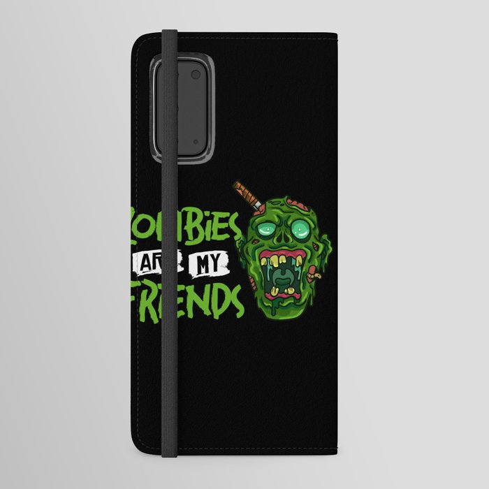 Scary Zombie Halloween Undead Monster Survival Android Wallet Case