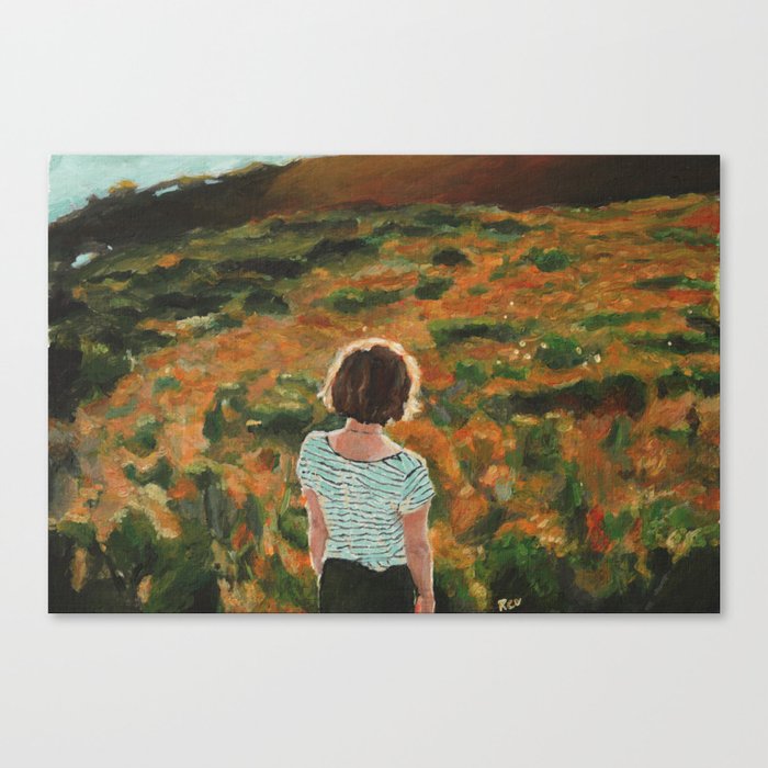 Exploring by Ruth Coetzer Canvas Print