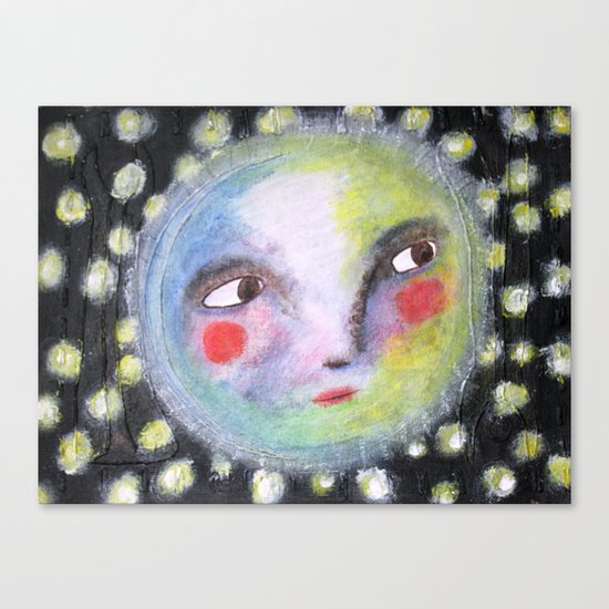 Mr.Moonlight Canvas Print