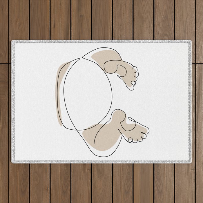 Baby Butt Outdoor Rug