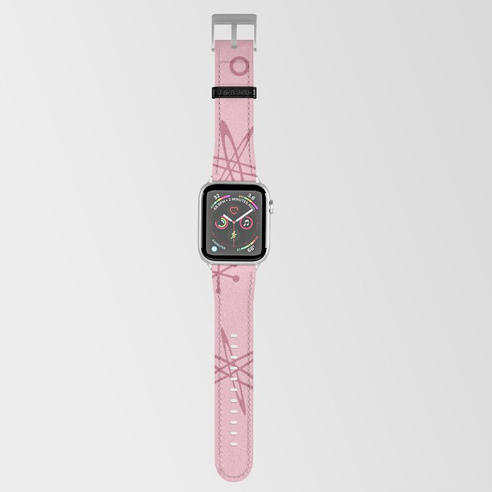 Atomic Era Space Age Pink Apple Watch Band