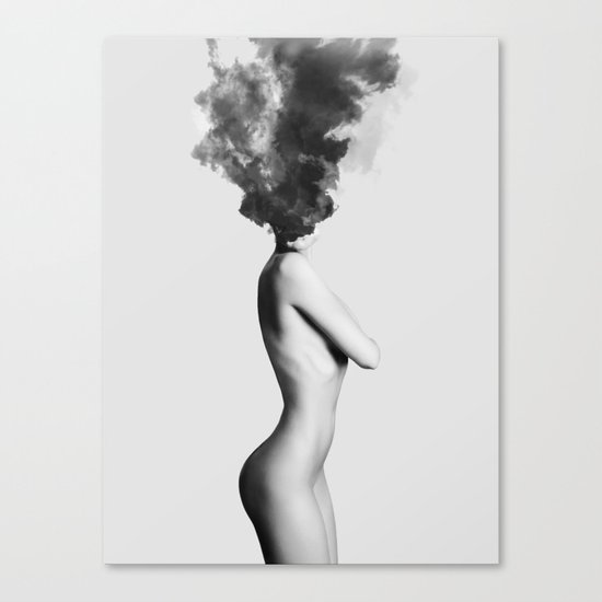 Burned Canvas Print