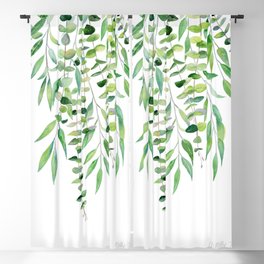 Mixed Eucalyptus  Blackout Curtain