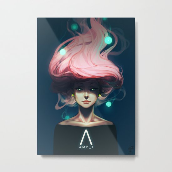 AMP_I Metal Print
