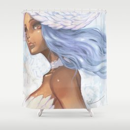 Winged Shower Curtain