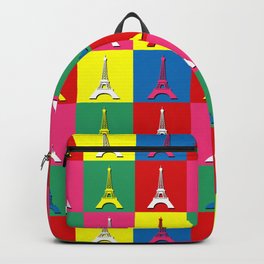 Pop art Paris Backpack