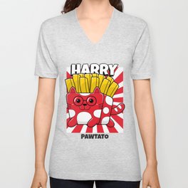 Harry Pawtato V Neck T Shirt
