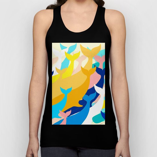 Chill Whales Unisex Tank Top