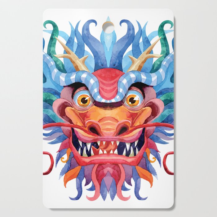 Chinese Dragon Cutting Board