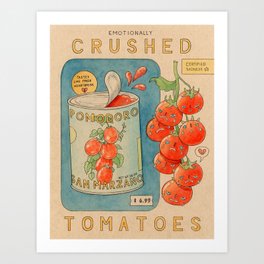 Tomatoes Art Print