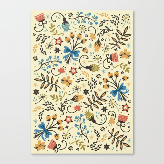 Floral Bloom Canvas Print