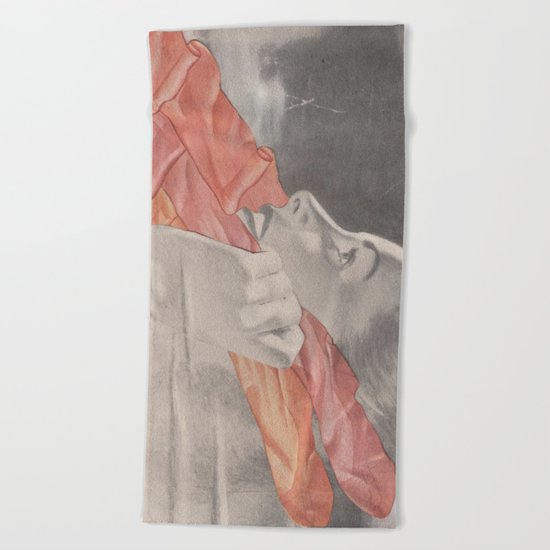 Can You Hear Me Now Beach Towel