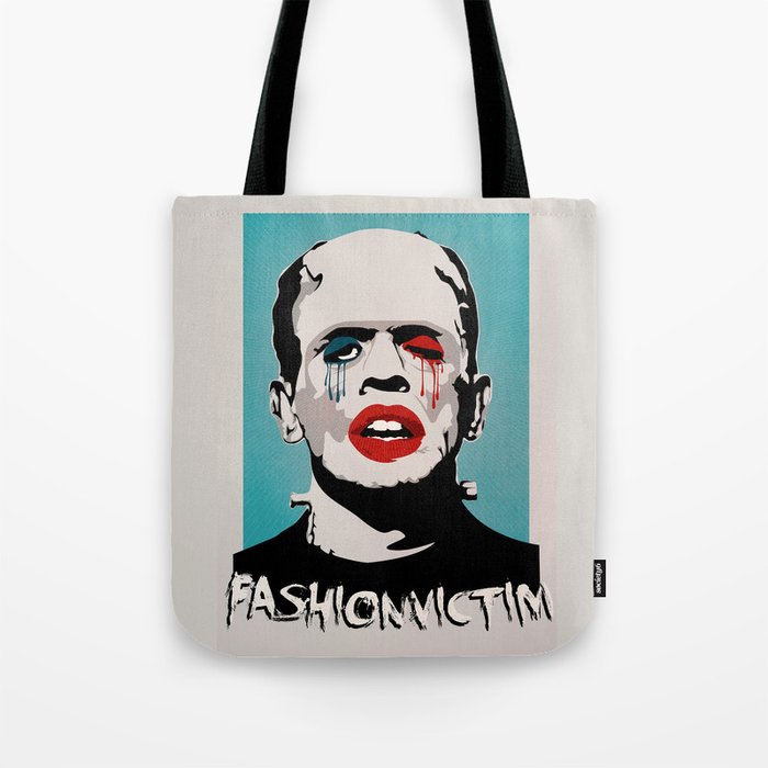 =Boris Karloff=FASHIONVICTIM= Tote Bag