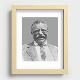 President Teddy Roosevelt Recessed Framed Print
