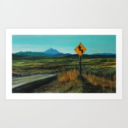 Road Trip Art Print