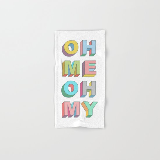 Oh Me Hand & Bath Towel