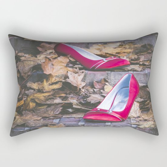 Red Shoes Rectangular Pillow