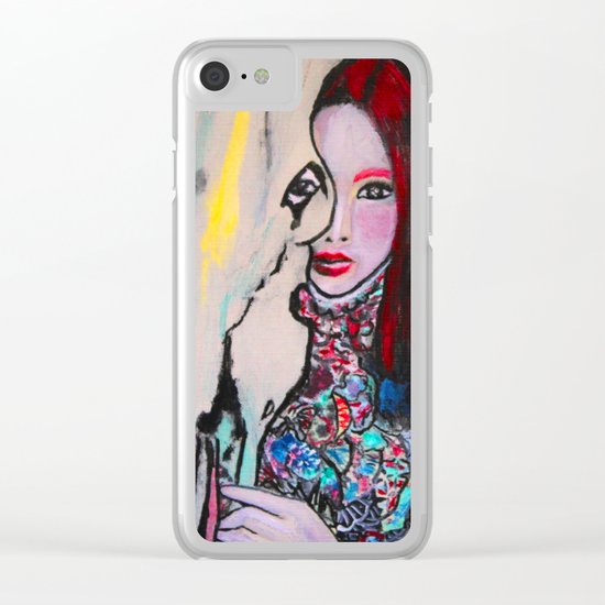 Through Your Eyes Clear iPhone Case