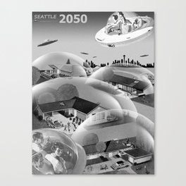 Seattle 2050 Canvas Print