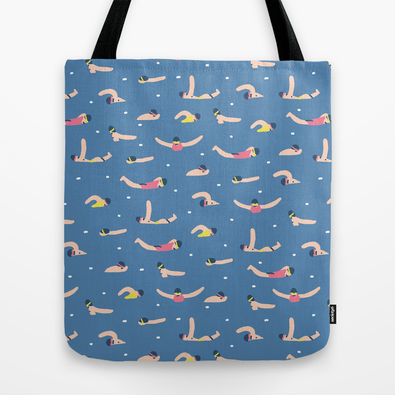 swimming tote bag