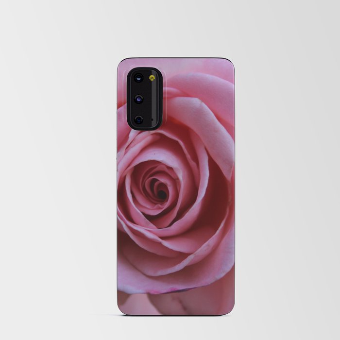 Pink Rose Android Card Case
