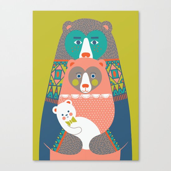 Baby Bear Canvas Print
