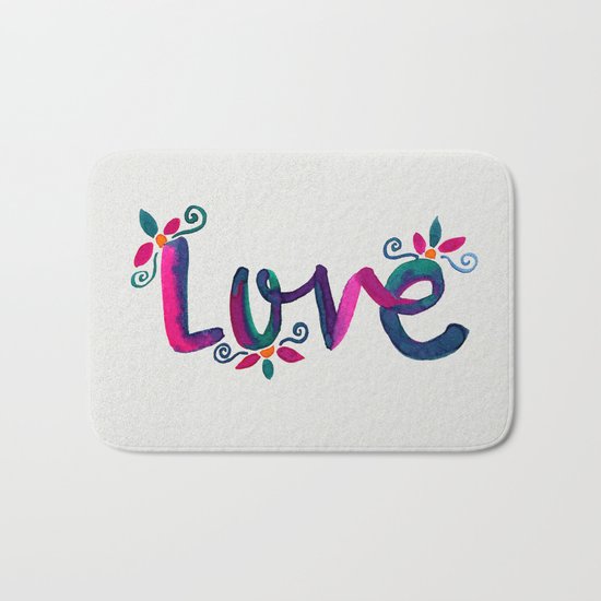 Love Bath Mat