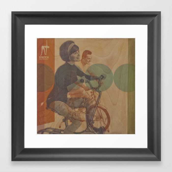 Stretch Before Every Workout Framed Art Print