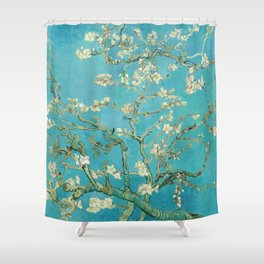 Van Gogh Almond Blossoms Painting Shower Curtain