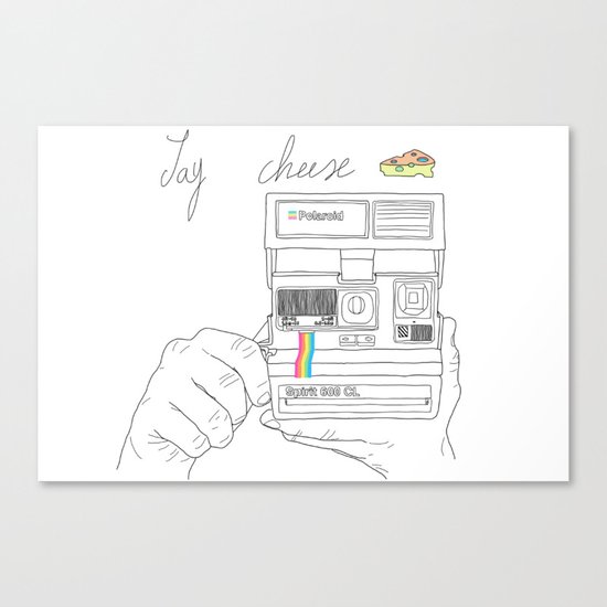 Say Cheese Canvas Print
