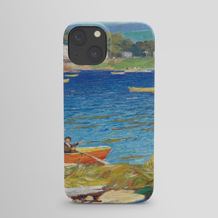 A Day's Fishing, 1923 by Edward Henry Potthast iPhone Case