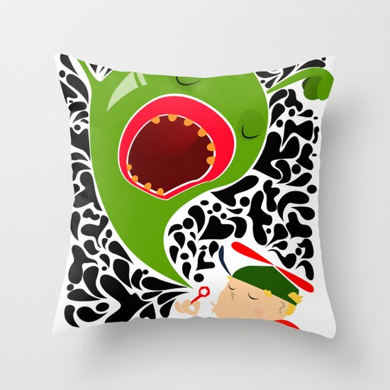 Blow for Kids Throw Pillow