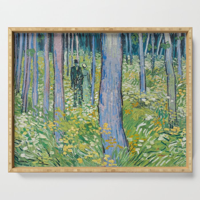vincent van gogh undergrowth with two figures
