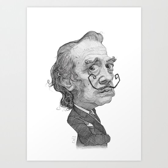 Salvador Dali Art Print